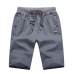 Cotton Shorts Men Summer Beach Short Male Casual Shorts Mens Solid boardshorts High Quality Elastic Fashion Short men S-5XL 1012