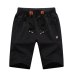 Cotton Shorts Men Summer Beach Short Male Casual Shorts Mens Solid boardshorts High Quality Elastic Fashion Short men S-5XL 1012