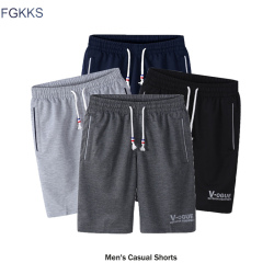 FGKKS Fashion Brand Men's Shorts 2018 Spring Summer Male Sweatpants Fitness Bodybuilding Workout Man Fashion Shorts