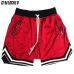 GYMLOCKER summer Solid color mesh compression quick-drying shorts men's sweatpants gyms Fitness Men shorts slim fit clothes