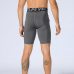 HEFLASHOR Brand New  Men Sports Gym Compression Phone Pocket Wear Under  Layer Short Pants Athletic Tights Shorts Bottoms