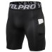 HEFLASHOR Brand New  Men Sports Gym Compression Phone Pocket Wear Under  Layer Short Pants Athletic Tights Shorts Bottoms