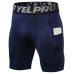 HEFLASHOR Brand New  Men Sports Gym Compression Phone Pocket Wear Under  Layer Short Pants Athletic Tights Shorts Bottoms