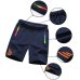 LBL Striped Shorts Men Summer Men's Sportswear Casual Boardshorts Man Zipper Pocket Breathable Mens Short Trousers New Fashion