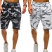 Laamei 2019 New Men Camouflage Shorts Casual Male Hot Sale Military Cargo Shorts Knee Length Mens Summer Short Pants Homme