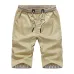 MYAZHOU 5XL Men's Summer Casual Shorts 2019 Solid Color Elastic Waist Fashion Men's Shorts 100% Cotton Brand men Clothing Shorts