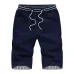 MYAZHOU 5XL Men's Summer Casual Shorts 2019 Solid Color Elastic Waist Fashion Men's Shorts 100% Cotton Brand men Clothing Shorts