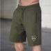 Men 2018 Summer New Loose Cotton Shorts Man Gyms Fitness Knee Length Sweatpants Male Jogger Workout  Brand Short Pants