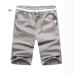 Men Casual Shorts New Summer Men Elastic Waist Shorts  Knee Length Male Cotton Casual Short Pants