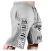 Men New Cotton Shorts Men's loose Short Trousers Fitness Bodybuilding Jogger Mens Brand durable Sweatpants Fitness Workout Short