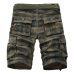 Men Shorts 2019 Fashion Plaid Beach Shorts Mens Casual Camo Camouflage Shorts Military Short Pants Male Bermuda Cargo Overalls