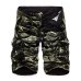 Men Shorts 2019 Fashion Plaid Beach Shorts Mens Casual Camo Camouflage Shorts Military Short Pants Male Bermuda Cargo Overalls