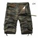 Men Shorts 2019 Fashion Plaid Beach Shorts Mens Casual Camo Camouflage Shorts Military Short Pants Male Bermuda Cargo Overalls