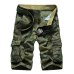 Men Shorts 2019 Fashion Plaid Beach Shorts Mens Casual Camo Camouflage Shorts Military Short Pants Male Bermuda Cargo Overalls