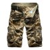 Men Shorts 2019 Fashion Plaid Beach Shorts Mens Casual Camo Camouflage Shorts Military Short Pants Male Bermuda Cargo Overalls