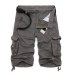 Men Shorts 2019 Fashion Plaid Beach Shorts Mens Casual Camo Camouflage Shorts Military Short Pants Male Bermuda Cargo Overalls