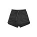 Men's 2 in 1 Running Shorts Security Pockets Leisure Shorts Quick Drying Sport Shorts Built-in Pockets Hips Hiden Zipper Pockets