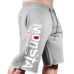 Men's Casual Cotton jogger Shorts men Sexy Sweatpants Male Fitness Bodybuilding Workout Man Fashion Crossfits brand Short