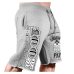 Men's Casual Cotton jogger Shorts men Sexy Sweatpants Male Fitness Bodybuilding Workout Man Fashion Crossfits brand Short