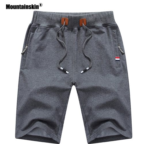 Mountainskin 2019 Solid Men's Shorts 6XL Summer Mens Beach Shorts Cotton Casual Male Shorts homme Brand Clothing SA210