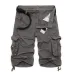 New 2019 Men Cargo Shorts Casual Loose Short Pants Camouflage Military Summer Style Knee Length Plus Size 10 Colors Shorts Men