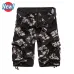 New 2019 Men Cargo Shorts Casual Loose Short Pants Camouflage Military Summer Style Knee Length Plus Size 10 Colors Shorts Men