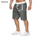 New Fashion Men Sporting Beaching Shorts Trousers Cotton Bodybuilding Sweatpants Fitness Short Jogger Casual Gyms Men Shorts