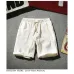 Sinicism Store Colorful Cotton Linen Summer Shorts Men 2019 Beach Shorts Mens Khaki Joggers Shorts Casual White Sweatshorts 5XL