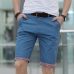 Summer Casual Shorts Men Plaid Hem Cotton Short Pants Fashion Streetwear Shorts Bermuda Homme Short Pantalon Court Plus Size Men