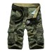 Summer Mens Camo Cargo Shorts Cotton Military Camouflage Male Jogger Board Shorts Fashion Breathable Cotton Business Short DA022