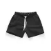 Summer Men's Shorts Casual Mid Waist Beach Shorts Solid Straight Drawstring Shorts Four Colors S-2XL
