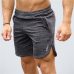 Summer Mens Slim Brand Shorts Calf-Length Fitness Bodybuilding Fashion Casual Gyms Jogger Workout Beach Short pants Sportswear