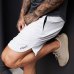 Summer New Mens Fitness Shorts Fashion Casual Gyms Bodybuilding Workout Male Calf-Length Short Pants Brand Sweatpants Sportswear