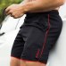 Summer Style Mens Slim shorts Calf-Length Fitness Bodybuilding Male Casual Workout Breathable Mesh short Pants Beach Sweatpants