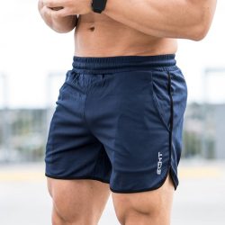 Summer Style Mens Slim shorts Calf-Length Fitness Bodybuilding Male Casual Workout Breathable Mesh short Pants Beach Sweatpants