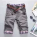 UZZDSS 2019 New Man's Casual Shorts Pocket Cargo Shorts Fashion Men's Brand-clothing Knee Length Shorts For Men Plus Size 3XL