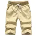 Varsanol Men's Shorts New 2018 Polyester Shorts For Men Summer Solid Breathable Elastic Waist Casual Man Shorts Male 11colors