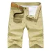 Woodvoice Brand Men Shorts Summer Fashion Solid Color Casual Male Shorts Bermuda Masculina Knee Length Plus Size 28-40 Straight