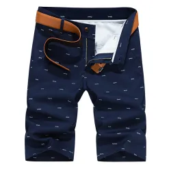 Woodvoice Brand Men Shorts Summer Fashion Solid Color Casual Male Shorts Bermuda Masculina Knee Length Plus Size 28-40 Straight