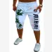 Zogaa Summer Men Knee Length Shorts Color Patchwork Joggers Short Sweatpants Trousers Men Bermuda Shorts Roupa Masculina