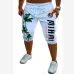 Zogaa Summer Men Knee Length Shorts Color Patchwork Joggers Short Sweatpants Trousers Men Bermuda Shorts Roupa Masculina