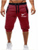 brand new Mens gym  shorts Run jogging sports Fitness bodybuilding Sweatpants male workout training Brand Knee Length short pant