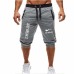 brand new Mens gym  shorts Run jogging sports Fitness bodybuilding Sweatpants male workout training Brand Knee Length short pant