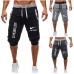 brand new Mens gym  shorts Run jogging sports Fitness bodybuilding Sweatpants male workout training Brand Knee Length short pant