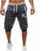 brand new Mens gym  shorts Run jogging sports Fitness bodybuilding Sweatpants male workout training Brand Knee Length short pant