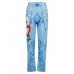 2019 Newest Style New Fashion Brand Sexy Women Casual Floral Printed Sexy Ladies Wide Leg Pants Plus Size S-5XL