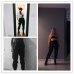 BKLD Summer 2019 Female High Waist Harem Pants Women Fashion Slim Solid Color Long Pants Hip Hop Pant Streetwear With Chains