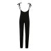 BOOFEENAA Black High Waist Wide Leg Pants Casual Lace Up Overalls Women Pant 2019 Summer Fashion Flare Trousers C34-AA27