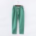 Candy Colors Summer Pants Women Lace Up Pantalon Femme Cotton Linen Sweatpants Casual Harem Pants Women Ladies Trousers C5212