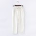 Garemay Cotton Linen Pants for Women Trousers Loose Casual Solid Color Women Harem Pants Plus Size Capri Women's Summer